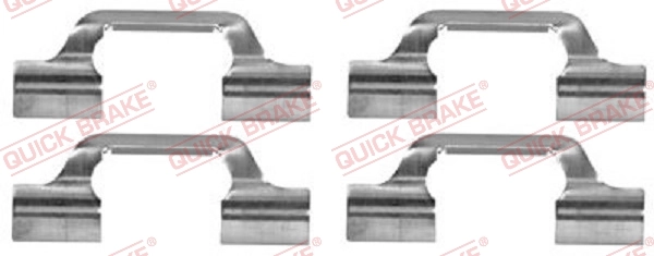 Accessory Kit, disc brake pad